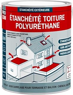 Étanchéité toiture polyuréthane - Étanchéité toit terrasse, toit plat PROCOM 3.5 Kg