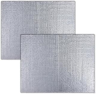 Plaque isolante mince pour isolation thermique 60 x 60 cm - Réflecteur de chaleur x2