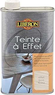 Libéron Teinte à effet pour bois, Effet bois flotté, 0,5L